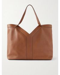 Saint Laurent - Marais Leather Tote Bag - Lyst