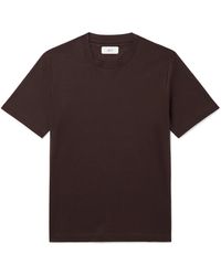 MR P. - Mercerised Cotton-Jersey T-Shirt - Lyst