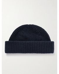 NN07 - Sailor 6650 Ribbed Wool-Blend Beanie - Lyst