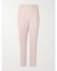 MR P. - Phillip Slim-Fit Linen Suit Trousers - Lyst