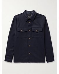 Portuguese Flannel - Wool-Tweed Overshirt - Lyst