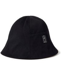 Acne Studios - Bernard Logo-appliquéd Cotton-twill Bucket Hat - Lyst