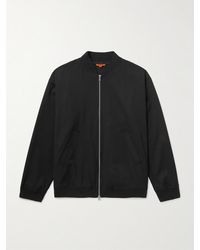 Barena - Stretch Virgin Wool-Gabardine Bomber Jacket - Lyst