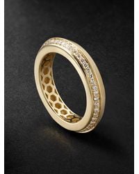 Jacquie Aiche - Knife Edge 14-Karat Diamond Ring - Lyst