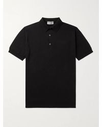 John Smedley - Adrian Slim-Fit Sea Island Cotton Polo Shirt - Lyst
