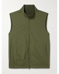 Loro Piana - Slim-Fit Reversible Storm System Shell And Super Wish Virgin Wool Gilet - Lyst