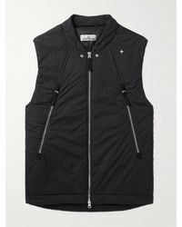 Stone Island - Stellina Logo-embroidered Quilted Padded Shell Gilet - Lyst