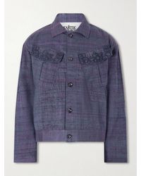 Kartik Research - Gul Embroidered Wool And Silk-blend Jacket - Lyst