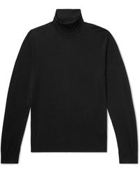 The Row - Elam Slim-fit Wool Rollneck Sweater - Lyst