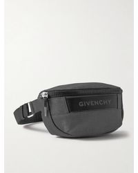 Givenchy - G-Trek Logo-Appliquéd Webbing-Trimmed Ripstop Belt Bag - Lyst