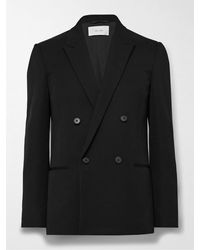 The Row - Wilson Double-breasted Wool Suit Jacket - Lyst