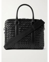 Bottega Veneta - Intrecciato Leather Briefcase - Lyst
