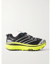Hoka One One - Mafate Three2 Laufschuhe aus Mesh mit Gummibesatz - Lyst