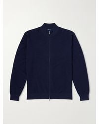 Peter Millar - Excursionist Merino Wool-blend Zip-up Cardigan - Lyst