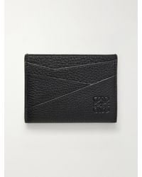 Loewe - Puzzle Edge Anagram-Debossed Leather Cardholder - Lyst