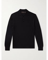 Slowear - Incotex Zanone Slim-Fit Cashmere And Silk-Blend Polo Shirt - Lyst