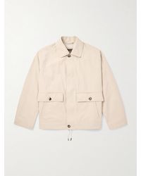 Loro Piana - Rudolf Rain System® Cotton-blend Gabardine Blouson Jacket - Lyst