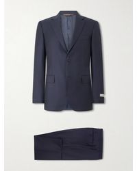 Canali - Wool-twill Suit - Lyst