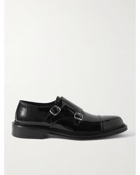 MR P. - Patent-leather Monk-strap Shoes - Lyst