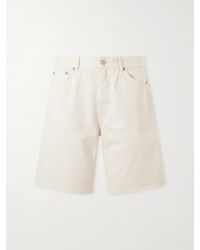 NN07 - Otis Straight-Leg Organic Denim Shorts - Lyst
