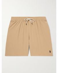 Polo Ralph Lauren - Traveler Straight-leg Mid-length Recycled Swim Shorts - Lyst