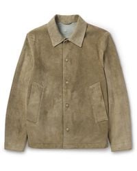 Valstar - Ted Suede Coach Jacket - Lyst