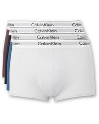 Calvin Klein - Five-pack Stretch-jersey Boxer Briefs - Lyst