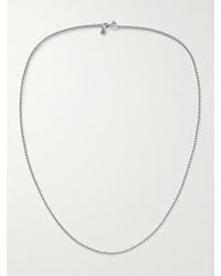 Alice Made This - Oxidised Sterling Silver Chain Necklace - Lyst