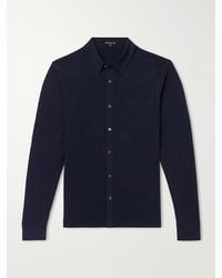 James Perse - Clean Finish Slim-fit Cotton-jersey Shirt - Lyst