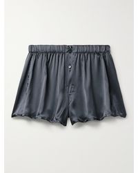 Rubinacci - Silk-satin Boxer Shorts - Lyst