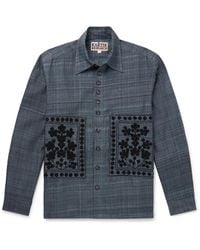 Kartik Research - Sultan Embroidered Silk Shirt - Lyst
