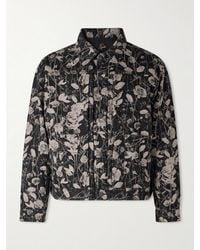 Needles - Printed Denim Jacket - Lyst