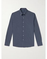 Peter Millar - Orton Button-Down Collar Checked Woven Shirt - Lyst