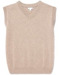Sunspel - Wool Sweater Vest - Lyst