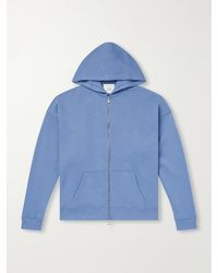 The Elder Statesman - Cotton-Jersey Zip-Up Hoodie - Lyst