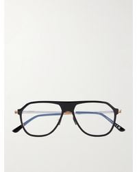 Tom Ford - Aviator-Style Acetate And-Tone Light-Blocking Optical Glasses - Lyst