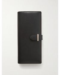 dunhill - Alfred Patina-Leather Billfold Wallet - Lyst