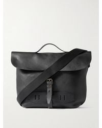 Bleu De Chauffe - Lucien Full-Grain Leather Messenger Bag - Lyst