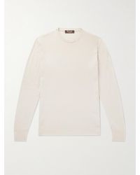 Loro Piana - Slim-Fit Baby Cashmere Sweater - Lyst