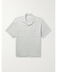 Corridor NYC - High Twist Camp-collar Crinkled-cotton Shirt - Lyst