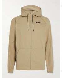 Nike Flex Dri-fit Hooded Jacket - Natural