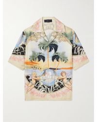Amiri - Cherub Silk Shirt - Lyst