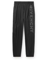 Givenchy - Tapered Logo-print Shell Track Pants - Lyst