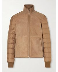 Moncler - Crachin Reversible Leather-Trimmed Quilted Shell And Shearling Down Jacket - Lyst