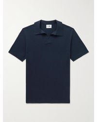 NN07 - Ryan 6311 Cotton And Linen-Blend Polo Shirt - Lyst
