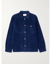 Folk - Cotton-Corduroy Overshirt - Lyst