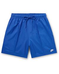 Nike - Club Flow Straight-leg Shell Drawstring Shorts - Lyst