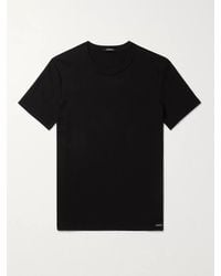 Tom Ford - Schmal geschnittenes T-Shirt aus Stretch-Baumwoll-Jersey - Lyst