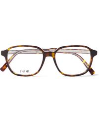 Dior - Indioro S3I Square-Frame Tortoiseshell Acetate Optical Glasses - Lyst
