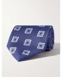 Charvet - Krawatte aus Seiden-Jacquard - Lyst